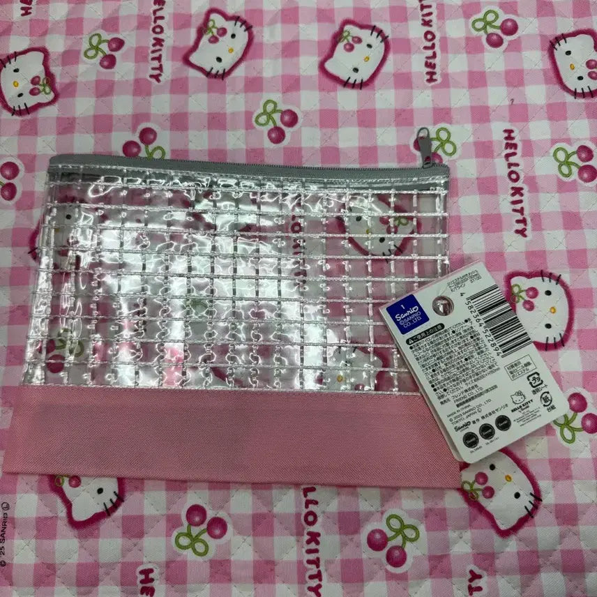 [BUNJANG] Hello Kitty Classic PVC Pouch Pink / 헬로키티 고전 PVC 파우치 핑크 키티 새상품