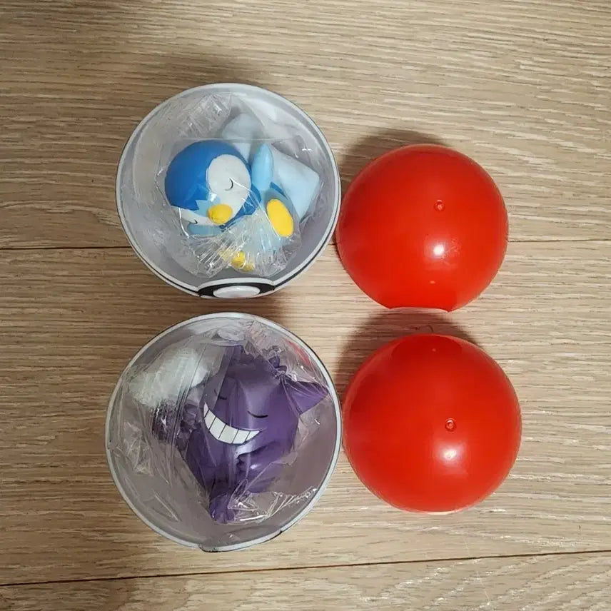 [BUNJANG] Pokemon Monster Ball Soda Figure Set (Pikachu, Gengar) / cu gs 포켓몬 몬스터볼 소다 음료 음료수 피규어 팽도리, 팬텀 미개봉
