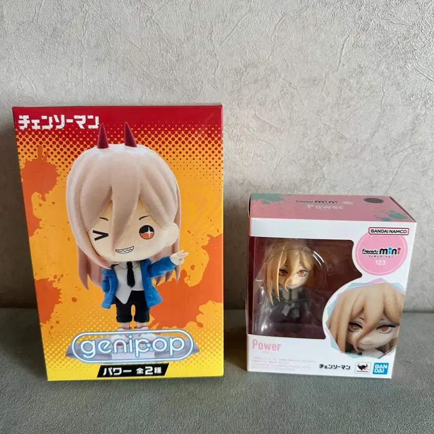 [BUNJANG] Chainsaw Man Figuarts Power &amp; Zenipop Power (Sealed) / (미개봉) 체인소맨 피규아츠 파워+제니팝 파워