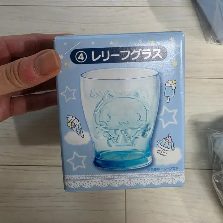 [BUNJANG] Cinnamoroll Sanrio 4th Prize Glass Cup / 시나모롤 쿠지 4번상 4등상 컵 유리컵 산리오
