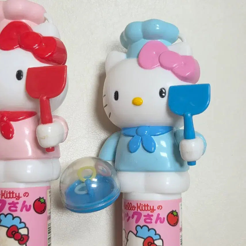 [BUNJANG] Vintage Kitty Chef Figure Set / 세트)고전키티 요리사 피규어 액션 장난감 고전키티 후라이 계란