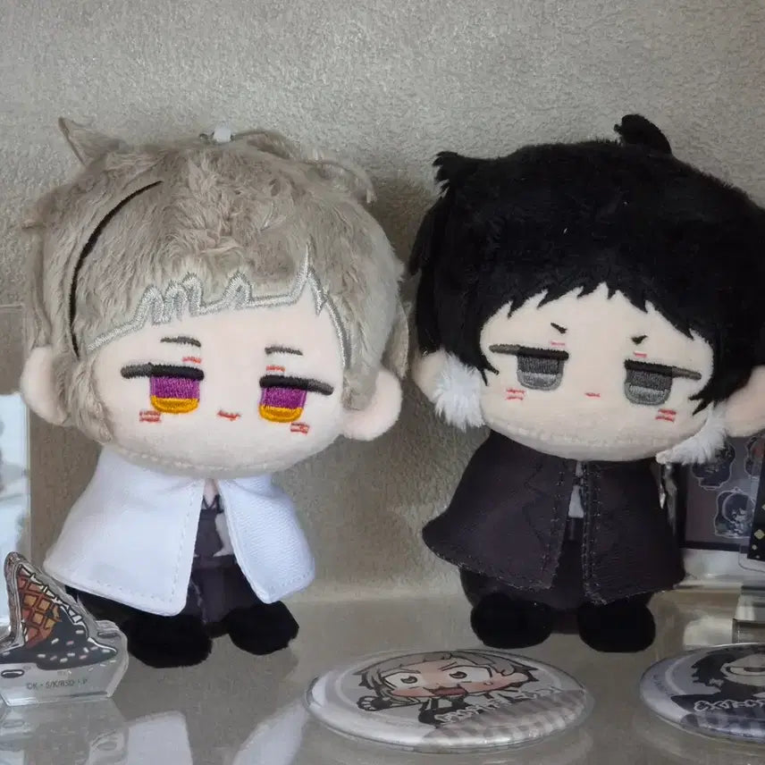 [BUNJANG] Bungo Stray Dogs Atsushi &amp; Akutagawa Plush Set / 마지막 가격내림 문스독 아츠시 아쿠타가와 누이 일괄