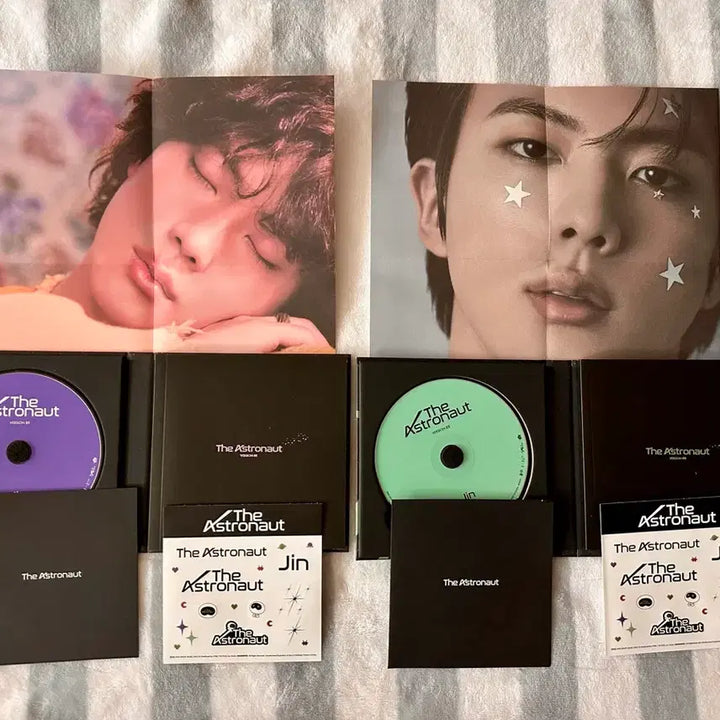 [BUNJANG] BTS Jin The Astronaut CD Set (Mint &amp; Purple) / 방탄소년단 진 The Astronaut CD 2종 세트