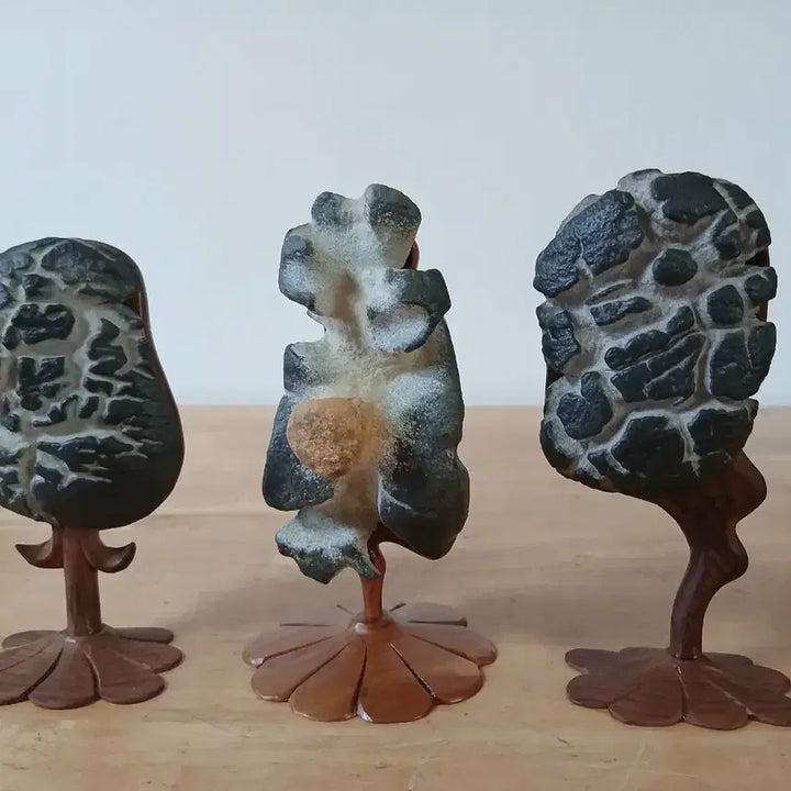 [BUNJANG] Kugapseok (Turtle Shell Stone) with Stand / 수석 ( 구갑석 )