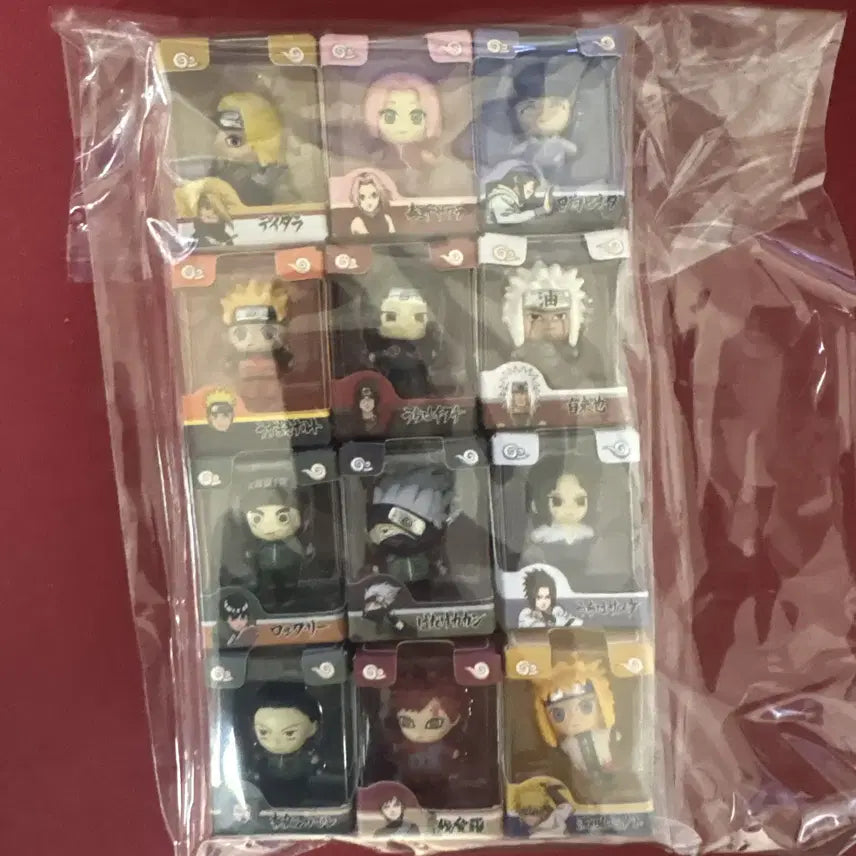 [BUNJANG] Naruto Rice Ball Figure Full Set / [풀셋] 나루토 쌀알 피규어 풀세트 일괄 판매 급처