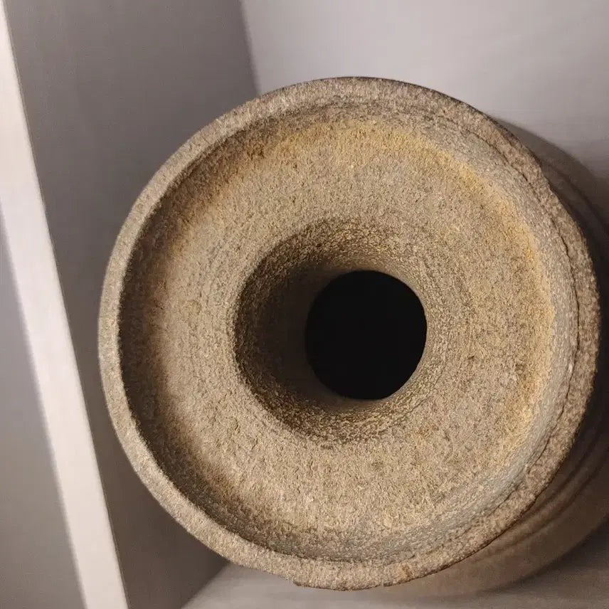 [BUNJANG] Unified Silla Dynasty Short-Necked Ewer with Smooth Rim / 구연부 결실없는 통일신라 경질토기 단경병 완품