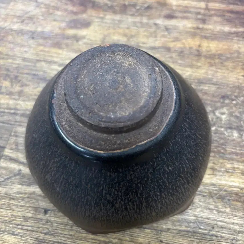 [BUNJANG] Tenmoku Hexagonal Tea Bowl / 천목 6각 다완