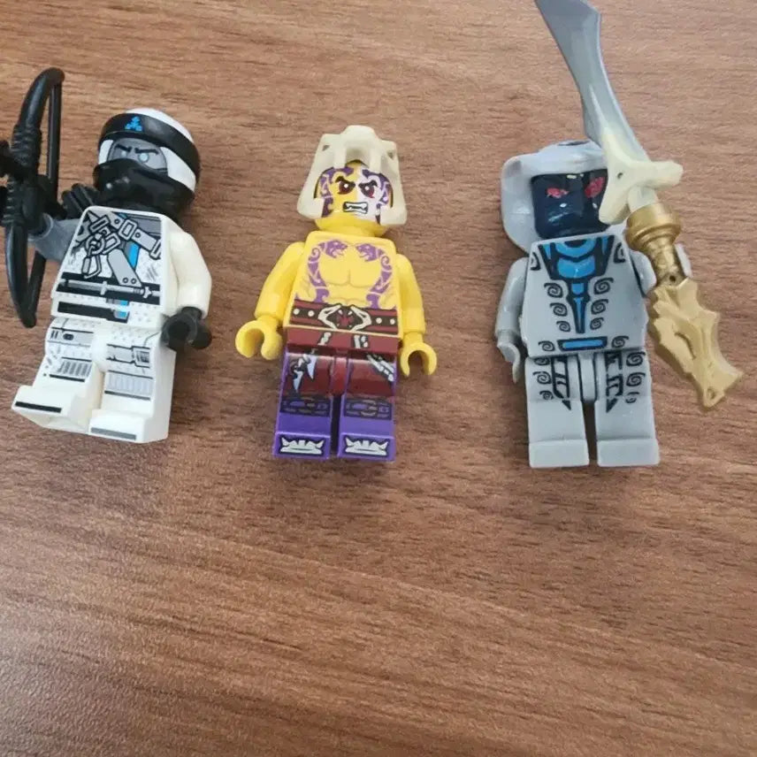 [BUNJANG] LEGO Ninjago Minifigure 3-Piece Set / 레고 닌자고 미니피규어 3개 세트
