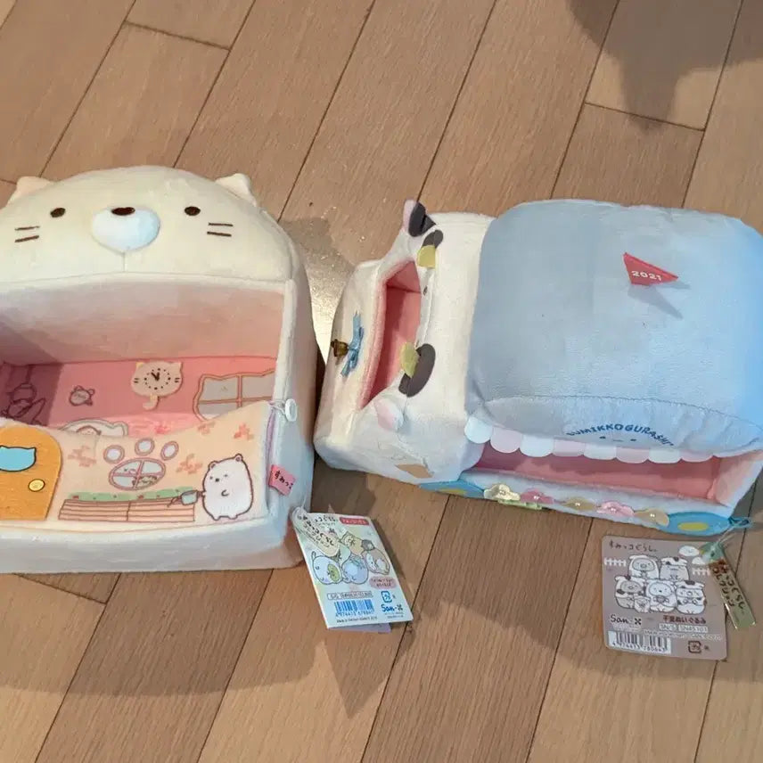 [BUNJANG] Sumikko Gurashi Dollhouse Bundle Set / 스밋코구라시 인형집 2개 일괄 택O