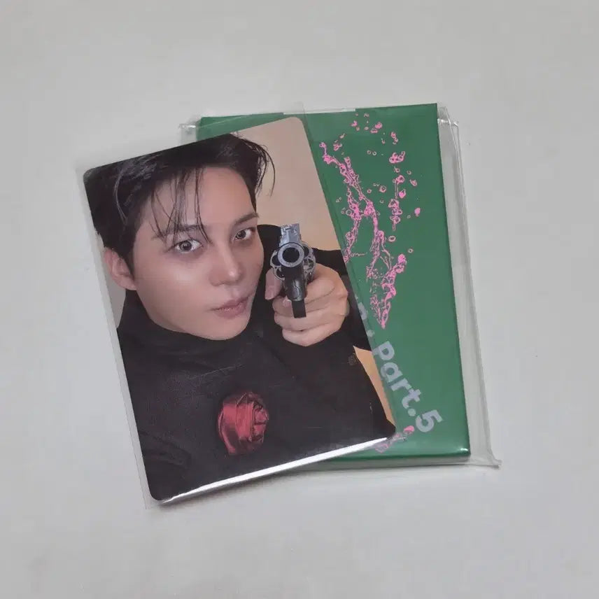[BUNJANG] ATEEZ Golden Hour 5 Sealed Album &amp; Jongho Photocard Bundle Set / 에이티즈 골든아워5 미개봉 포카앨범 및 종호 포카 일괄양도