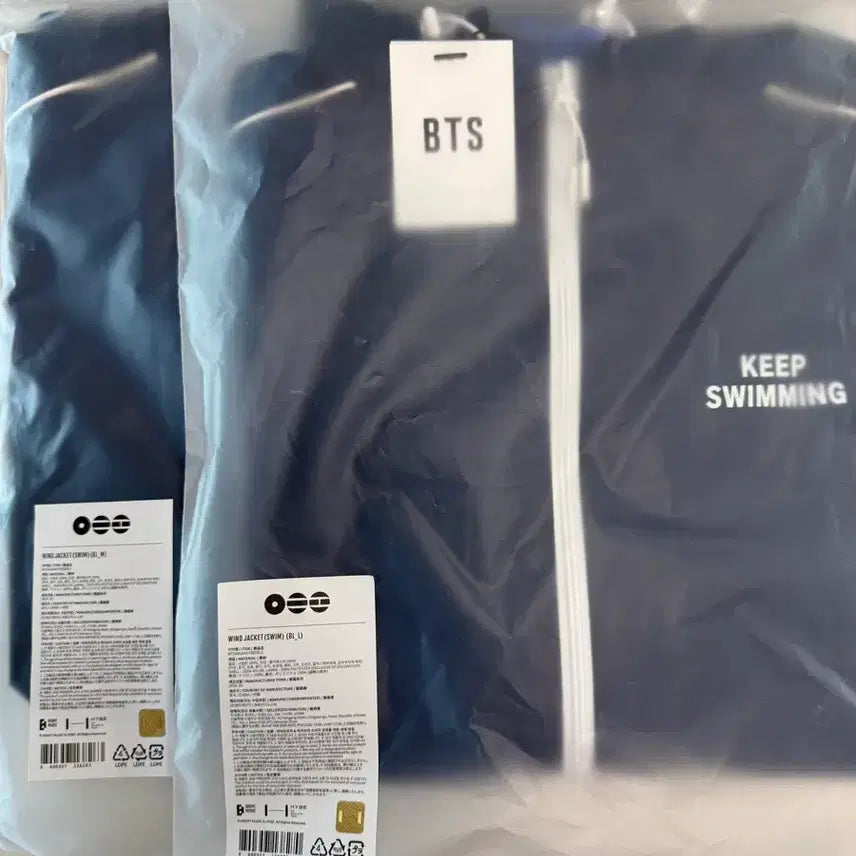 [BUNJANG] BTS Swim Wind Jacket / (현물 새상품) BTS 스윔 윈드 자켓 M, L 사이즈