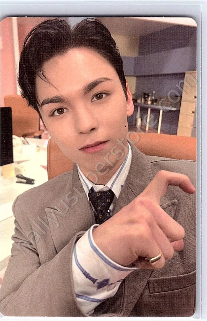 SEVENTEEN - Vernon - FML album photocard faded mono life