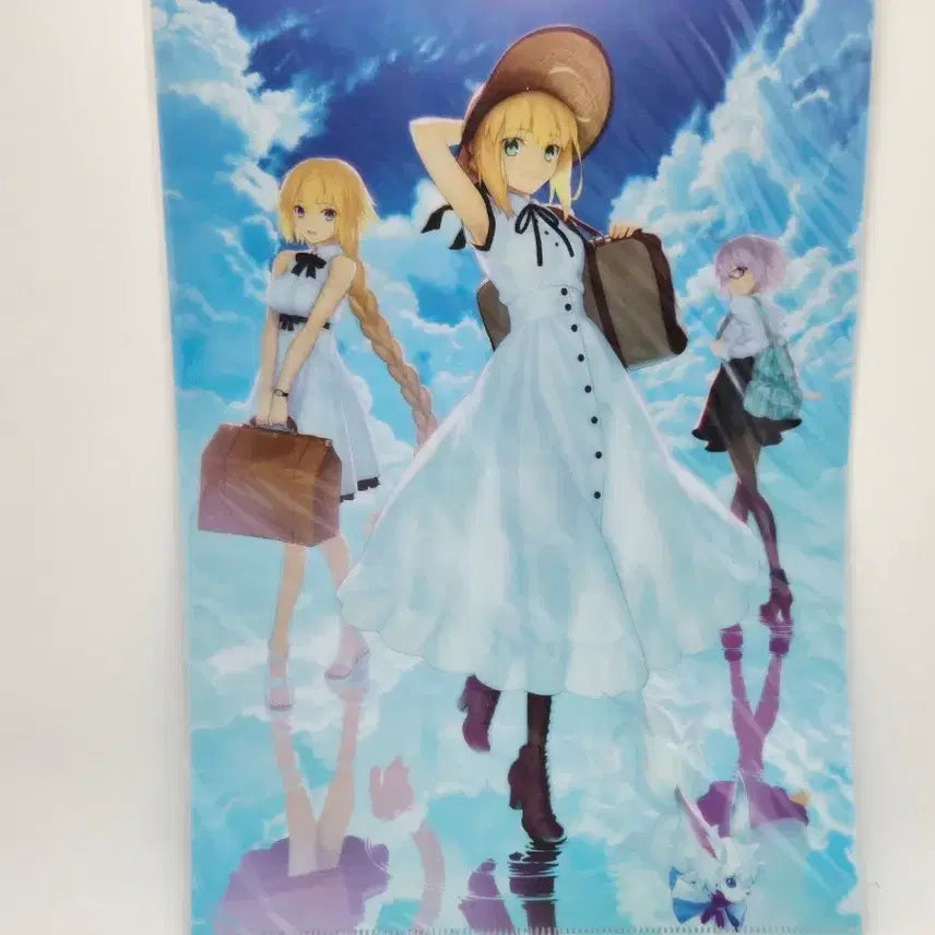 [BUNJANG] Fate/Grand Order Saber Artoria Altria Jeanne Mash 2018 Fes Clear File / 페그오 2018 fes 클리어파일 페이트 그랜드 오더 세이버 아르토리아 알트리아 쟌느 마슈