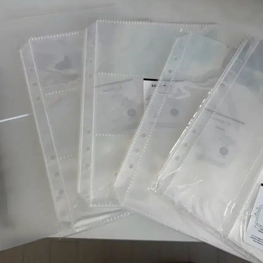 [BUNJANG] RURULUM Binder Original Ticket Inserts (3-Pocket, 1-Pocket) / 루루룸 바인더 오리지널 티켓 속지 3포켓, 1포켓