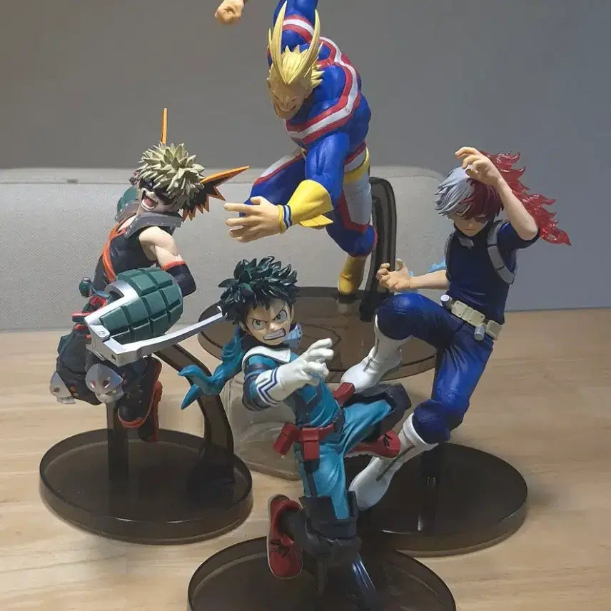 [BUNJANG] Bandai Banpresto My Hero Academia All Might, Deku, Bakugo, Todoroki Figure / 피규어/ 반다이, 반프레스토 나히아 올마이트, 미도리야, 바쿠고, 토도로키