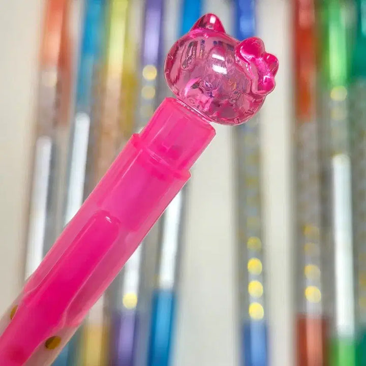[BUNJANG] Classic Kitty 2012 Ballpoint Pen Set with Pen Holder / 세트)고전키티 사인펜 형관펜 키티 펜꽂이