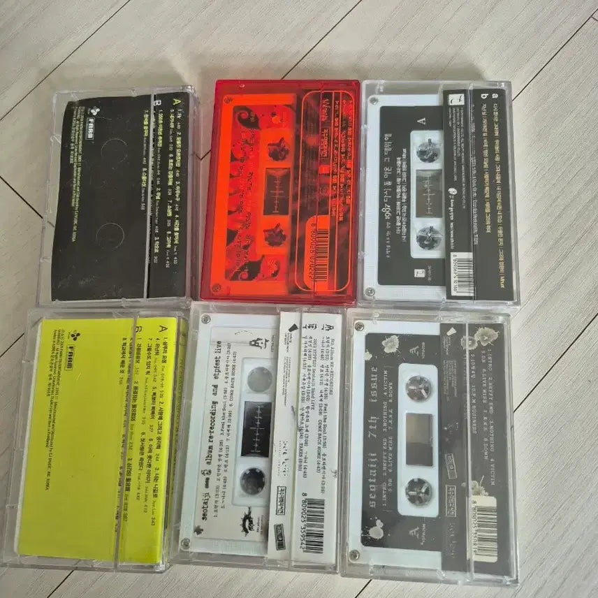 [BUNJANG] Yoo Jae-ha, Seo Taiji, Kim Jin-pyo Cassette Tape Collection (5 Types) / 유재하, 서태지, 김진표 카세트 테이프 5종 세트