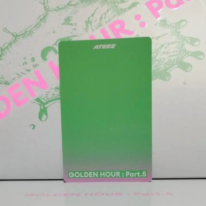 [BUNJANG] ATEEZ Hongjoong TOKTOQ Lucky Draw Photocard / 에이티즈 니가 내별이다 홍중 - 톡큐 특전