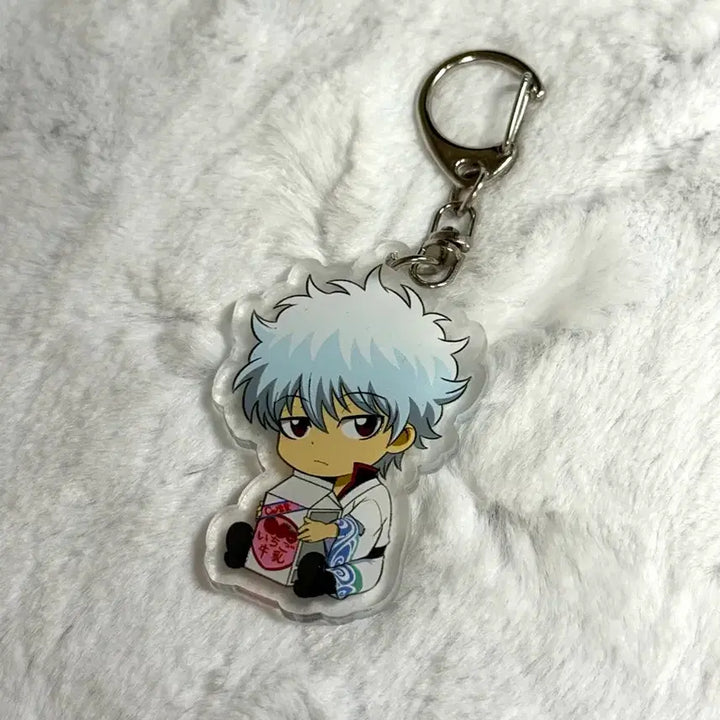 [BUNJANG] Gintama Gintoki Acrylic Keychain / 은혼 긴토키 아크릴 키링