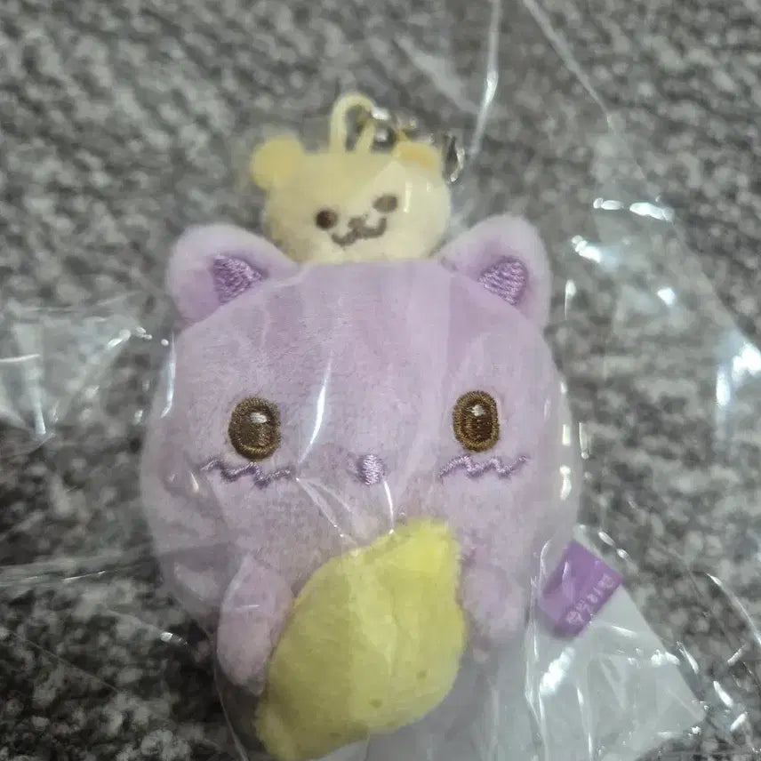 [BUNJANG] Hakyuhar Jueun Jjuillion Lemon Tang Mini Doll Keychain (Heart to Heart) / [미개봉] 하뀨하 주은 쭈일리언 레몬탱 인형 키링 하츠투하츠