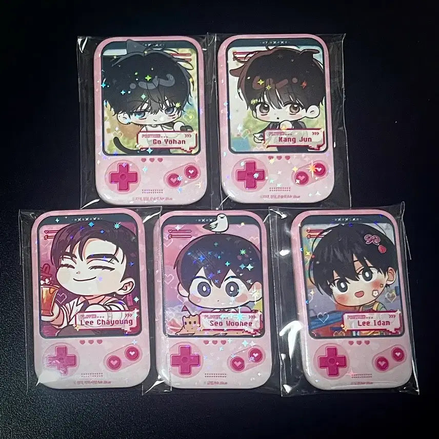 [BUNJANG] Mible Company Yeolchim, Gae-wa-sae, Chwigwanjo, Sintteuk Can Badges Bundle Set / 미블컴퍼니 열침 개와새 취관조 신특 캔뱃지 일괄 양도