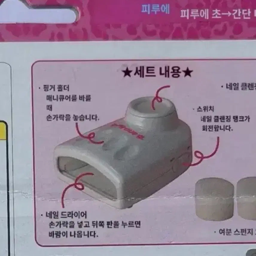 [BUNJANG] GALS! Super Gals Nail Care Vintage Toy / GALS! 슈퍼갤즈 네일 케어 고전완구 고전문구 갸루 올드토이
