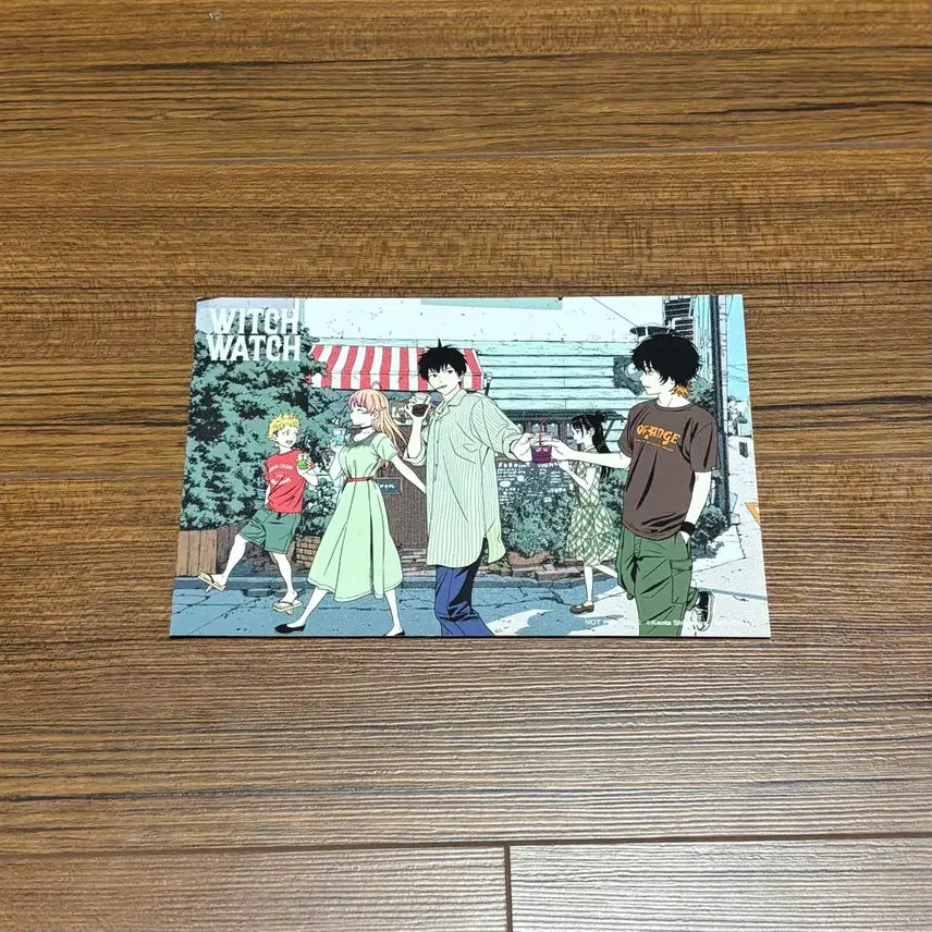[BUNJANG] Witch Watch Original Illustration Card Postcard Paper Goods Special Prize / 위치워치 원화 일러스트 카드 엽서 지류 굿즈 특전