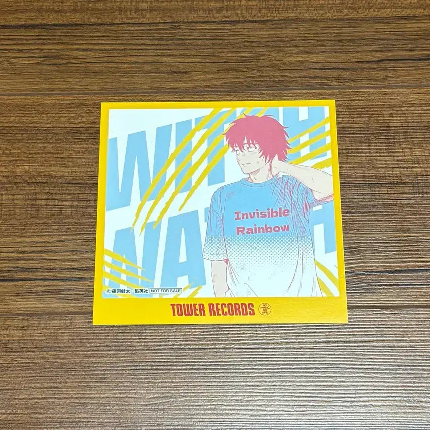 [BUNJANG] Witch Watch Keiko Tower Records Original Illustration Card / 위치워치 마가미 케이코 타워레코드 원화 일러스트 카드 지류 굿즈 특전