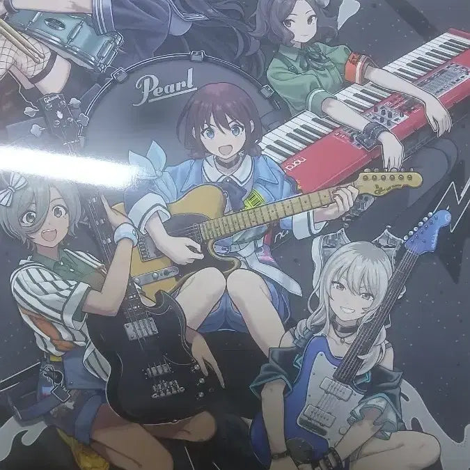 [BUNJANG] Girls Band Cry Megabox Collaboration Cafe Exclusive Poster / 걸즈 밴드 크라이 메가박스 콜라보 카페 특전 포스터