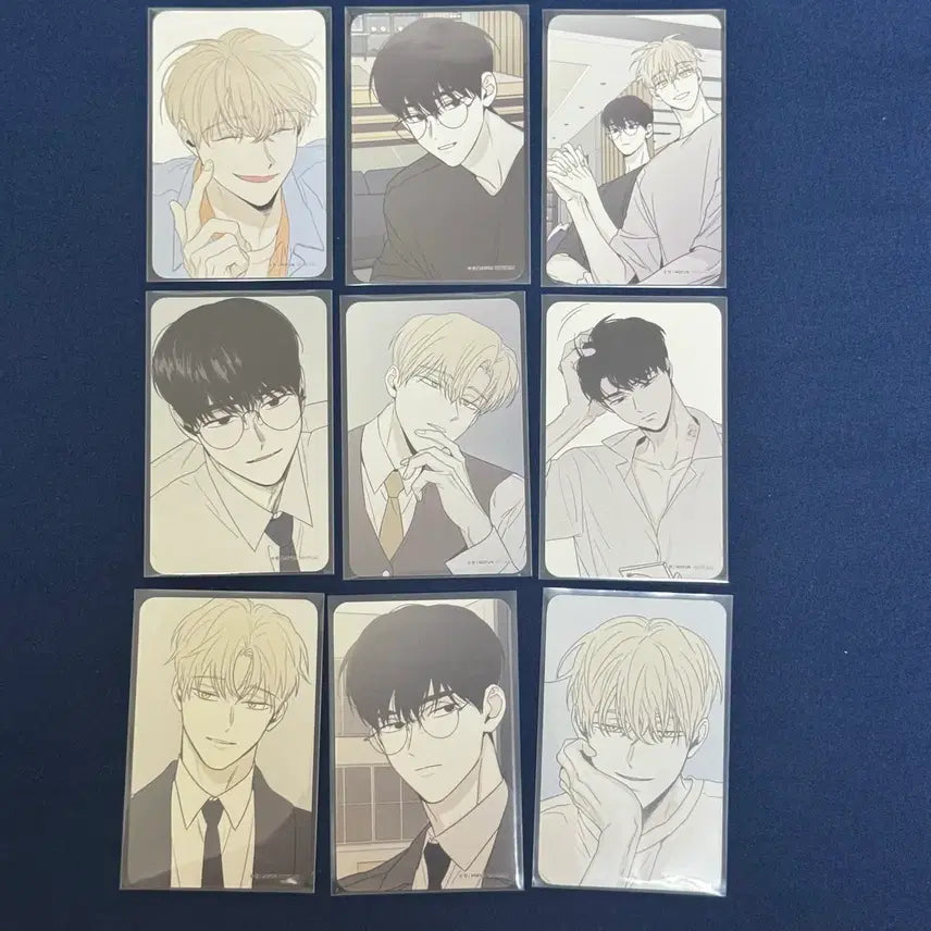 [BUNJANG] Checkmate AU Cafe M-o-f-a-n Visiting Photocard Bundle Set / 체크 메이트 AU 카페 모펀 방포 방문포카 양도