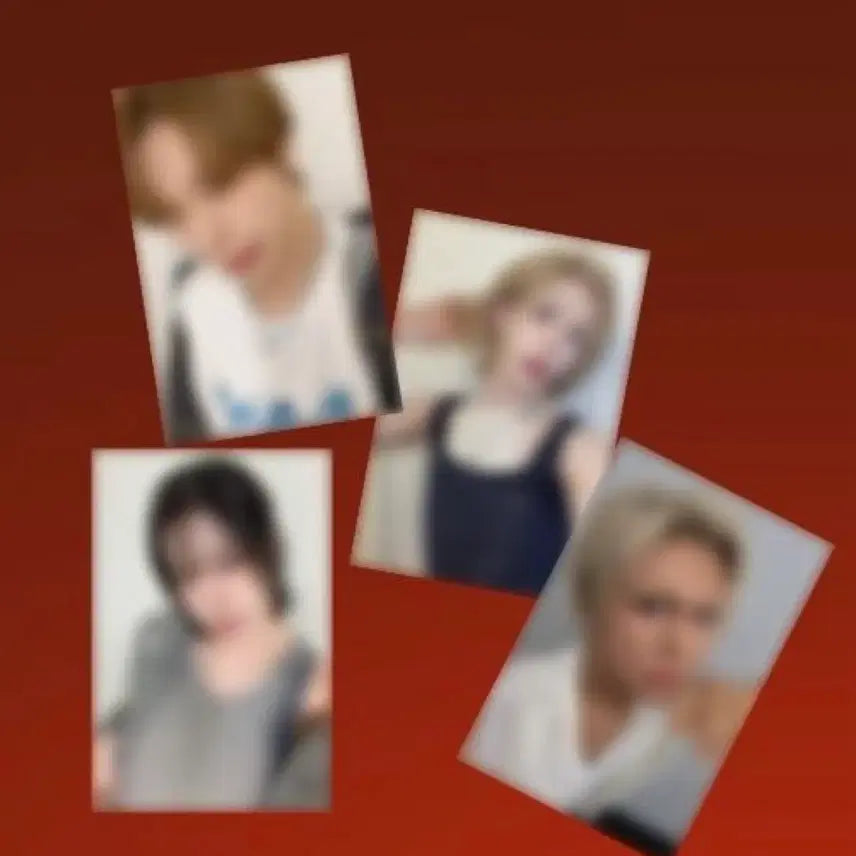 [BUNJANG] XLOV Over The Rainbow Cafe Photocard Set / 엑스러브 XLOV 오버더레인보우 cafe 포카 미공포 세트