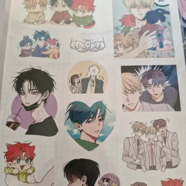 [BUNJANG] Demutjup Sticker, Cheongnyeo Sticker, Seon Ahyeon Lenticular Card Bundle Set / 풀빵님 데못죽 굿즈 일괄 판매