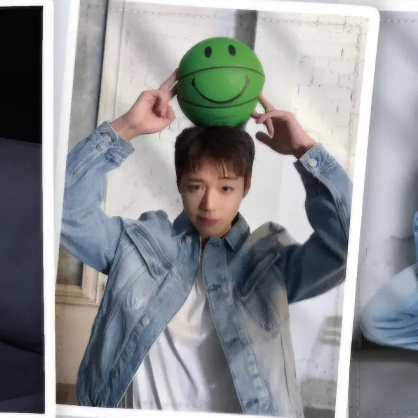 [BUNJANG] Reflect Park Jihoon Basketball Denim Jacket / 리플렉트) 기영이 박지훈 포스터 농구공 청자켓