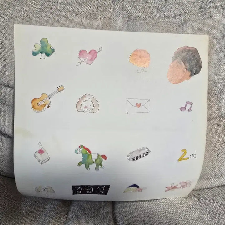 [BUNJANG] Kim Kwang Seok 1st &amp; 2nd Album Vinyl Bundle Set / 주말할인 초반 김광석lp 일괄 1집 2집