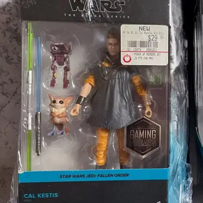 [BUNJANG] Star Wars Black Fallen Order Gaming Greats GameStop Exclusive Lightsaber / 스타워즈 블랙 폴른오더 칼 gaming greats 게임스톱 한정