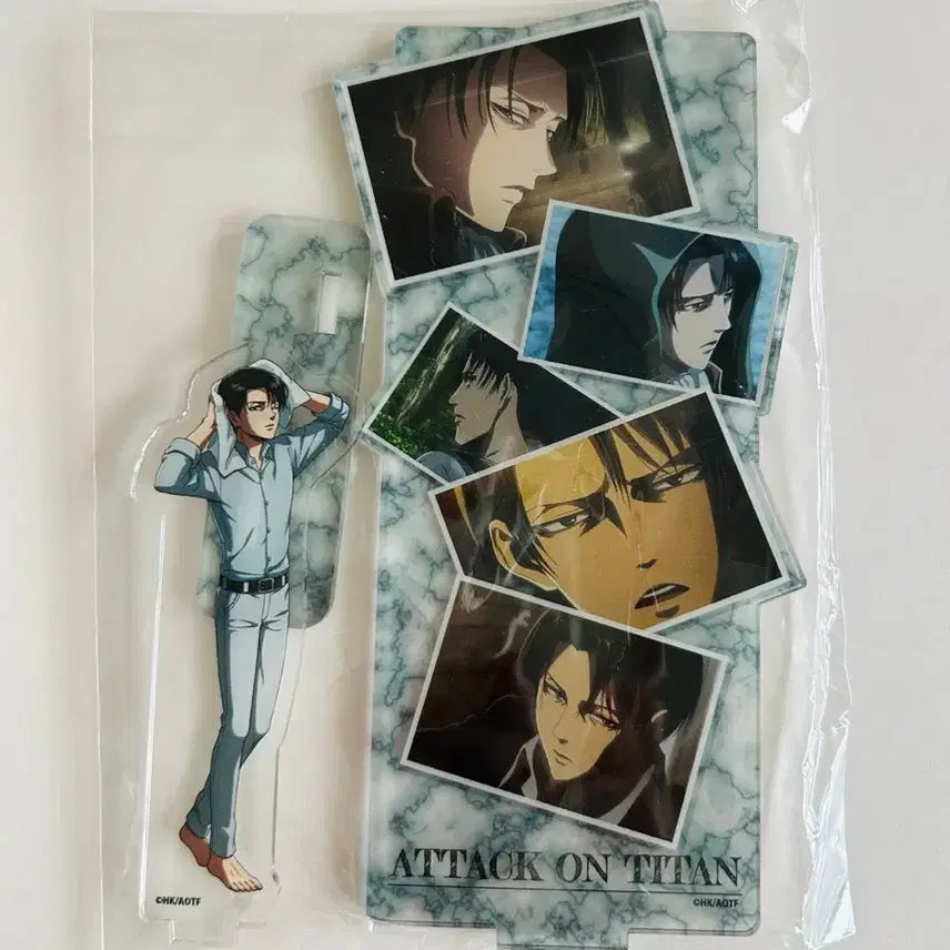 [BUNJANG] Attack on Titan Levi Ackerman Anime Scene Acrylic Stand / 진격의거인 리바이 아커만 애니 장면 아크릴 스탠드