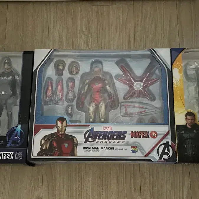[BUNJANG] Medicom Toy MAFEX Marvel Big Three Bundle Set / 마펙스 마블 3대장 피규어 일괄