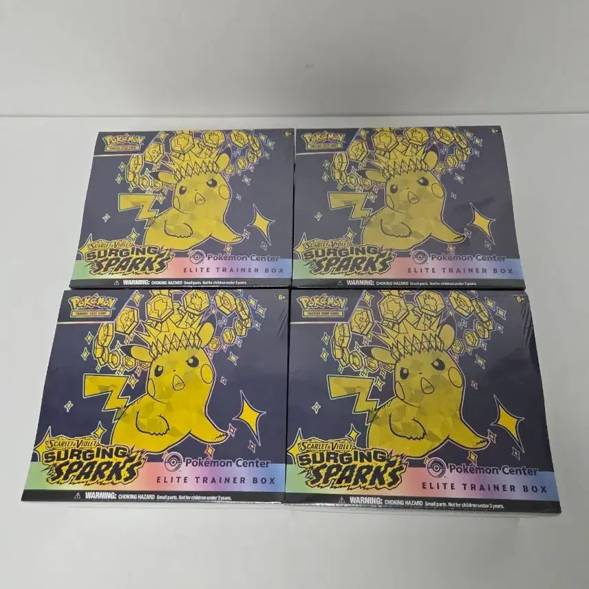 [BUNJANG] Pokemon TCG North America Scarlet &amp; Violet Obsidian Flames &amp; Paradox Rift Pokemon Center Elite Trainer Box - Sealed / 포켓몬카드 북미판 초전브레이커 서징스파크 포켓몬센터 ETB 미개봉