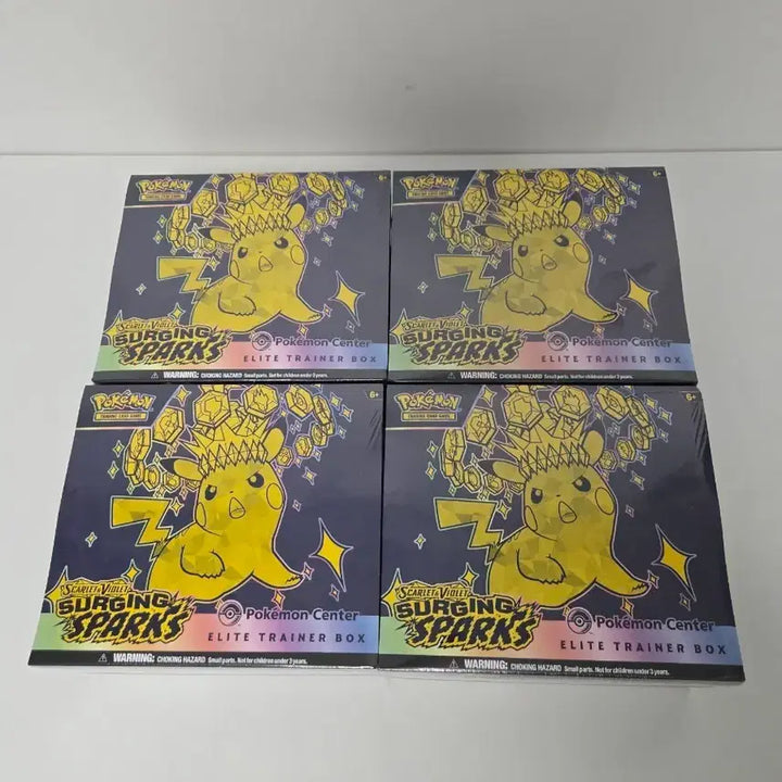 [BUNJANG] Pokemon TCG North America Scarlet &amp; Violet Obsidian Flames &amp; Paradox Rift Pokemon Center Elite Trainer Box - Sealed / 포켓몬카드 북미판 초전브레이커 서징스파크 포켓몬센터 ETB 미개봉