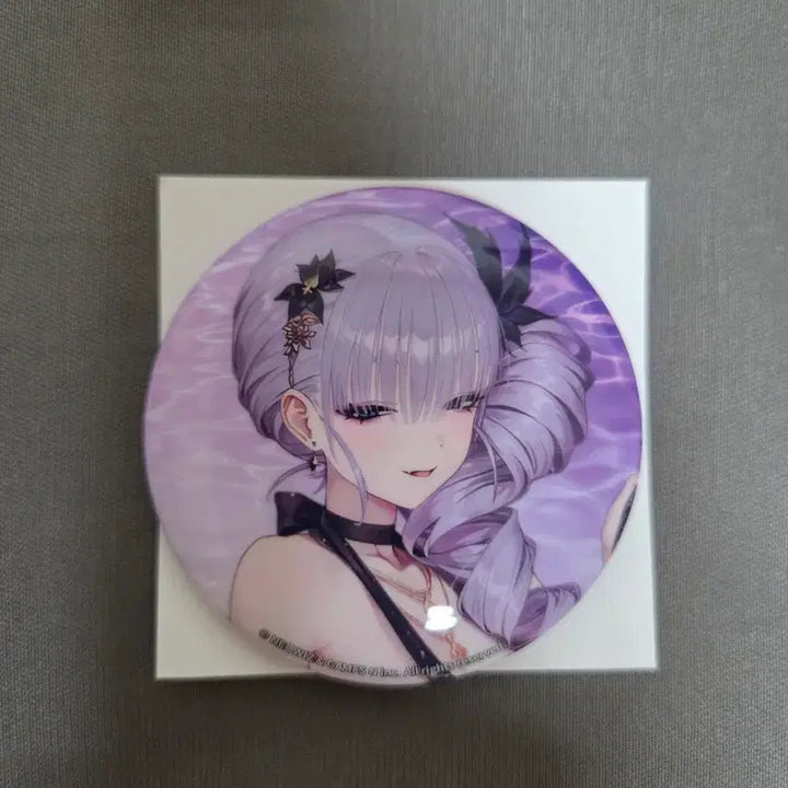 [BUNJANG] Brown Dust 2 Rudina 3rd Anniversary Can Badge / 브라운더스트2 캔뱃지 루디나