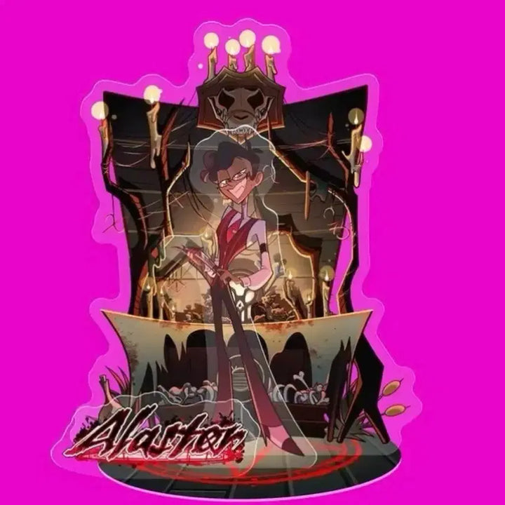 [BUNJANG] Hazbin Hotel Alastor Human Form Acrylic Stand / 해즈빈 호텔 휴먼폼 아크릴 스탠드 알래스터 휴알