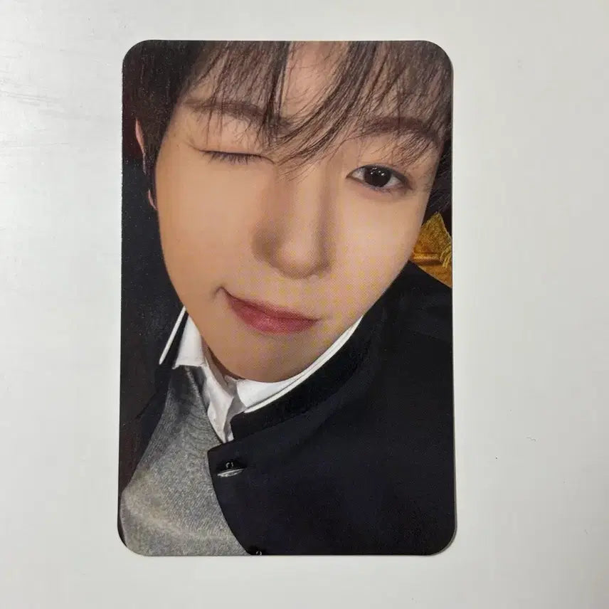 [BUNJANG] NCT WISH Yo! 2024 Dingo Music Photocard Ryō Gakuran Version / 엔시티위시 요이돈 보밋걸 개인반 료 포카 가쿠란