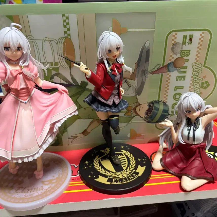 [BUNJANG] The Journey of Elaina Elaina Figure Set / 마녀의 여행 일레이나 피규어 세트
