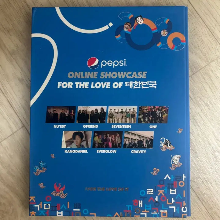 [BUNJANG] Pepsi Online Showcase Limited Edition DVD Album (Non-Sale) / 펩시 온라인 쇼케이스 한정반  DVD 앨범 비매 뉴이스트 여자친구 세븐틴 온앤오프 강다니엘 에버글로우 크래비티