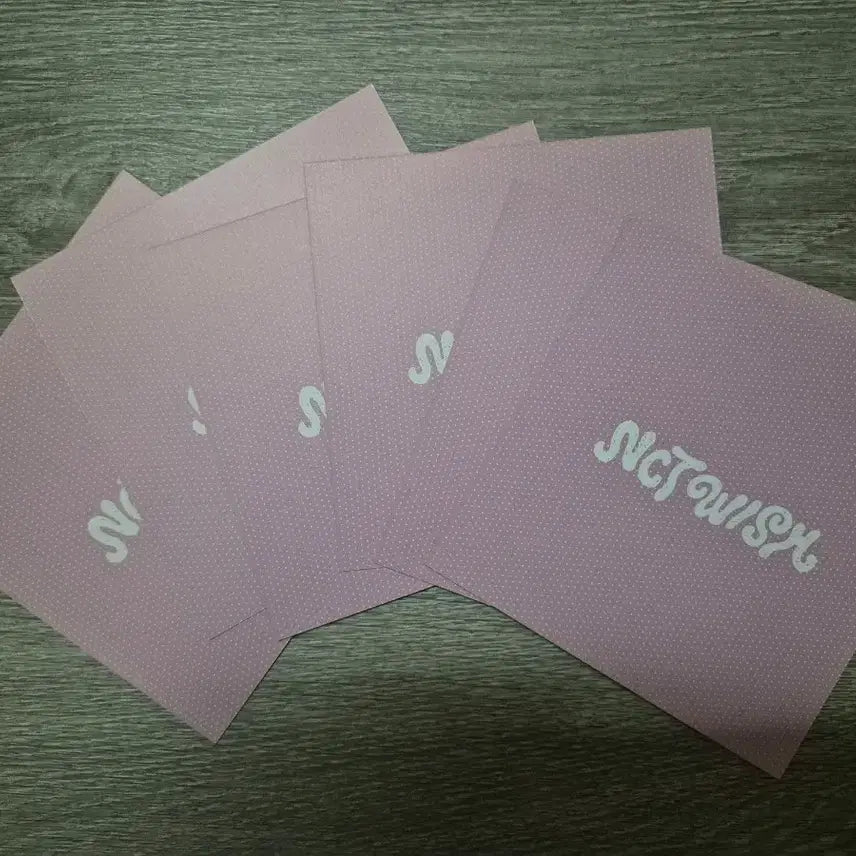 [BUNJANG] NCT WISH Tokyo Release Card Collection Set (6 types) / 엔시티위시 도쿄 릴리즈 카전회 자켓 카드 6종 일괄