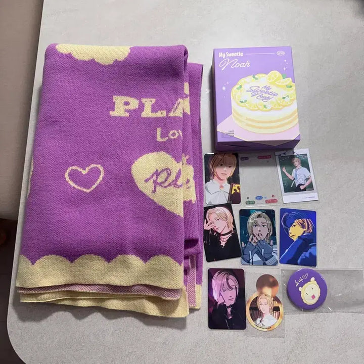 [BUNJANG] PLAVE Noah Goods Set (Photocards, Blanket, Birthday Kit, etc.) / 플레이브 노아 굿즈 세트 (포카, 담요, 생일키트 등)