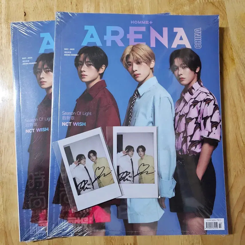 [BUNJANG] NCT WISH Arena Homme Plus Riku Yuushi Kuu KUOOZ Photocard Set / 엔시티 위시 아레나옴므 리쿠 유우시 쿠우쿠우즈