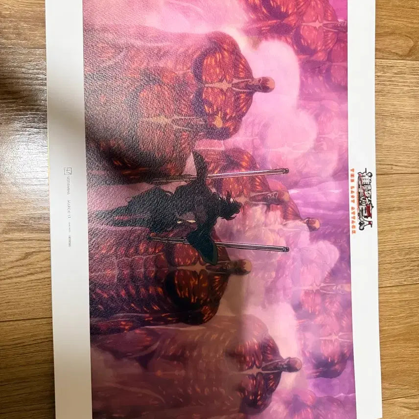 [BUNJANG] Attack on Titan Movie Limited Edition Poster Set (3 Types) / 진격의 거인 영화 특전 포스터 3종 세트