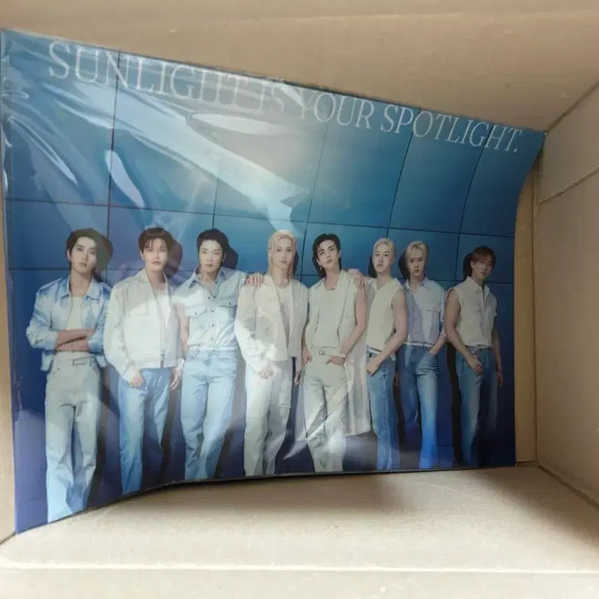 [BUNJANG] Stray Kids Biore Clear File, Cross Body Bag / 스트레이트키즈 비오레 클리어파일, 크로스 바디백