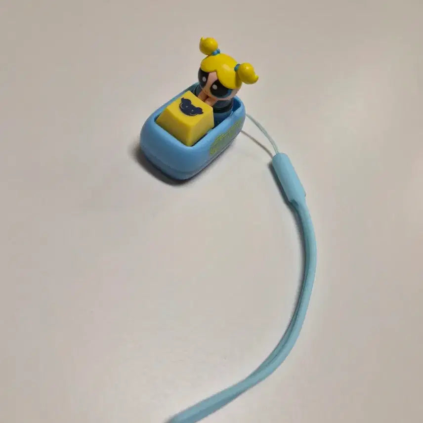 [BUNJANG] Powerpuff Girls Bubbles Sitting Ver. Keycap / 파워퍼프걸 버블 키캡 (앉은 버블)